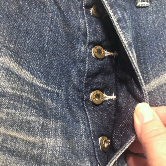 NWT PRPS Distressed Denim Jean Shorts Size 32 - Picture 8 of 9